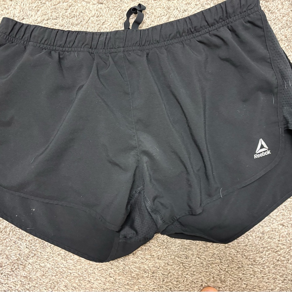Reebok Black Athletic Shorts